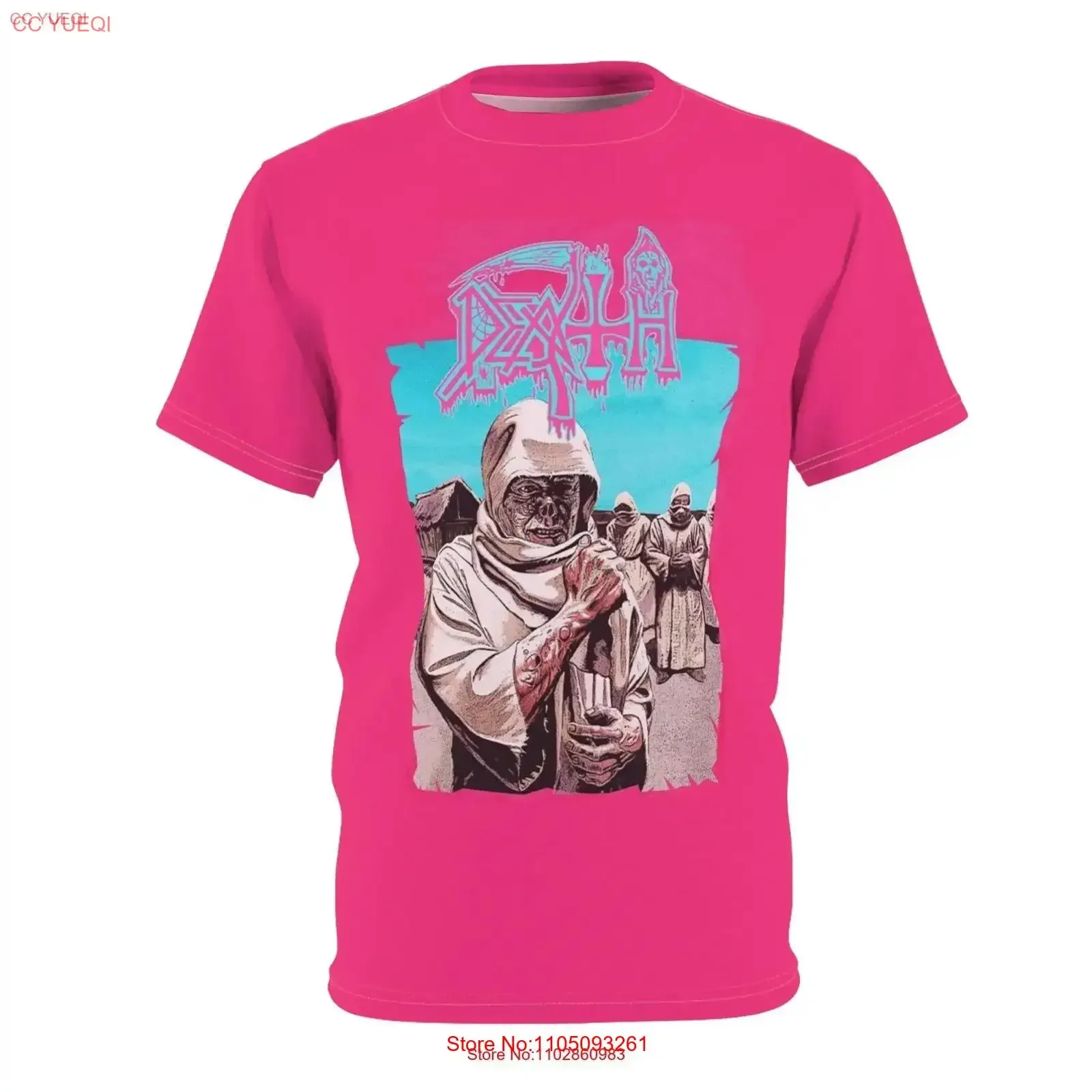 Розовая футболка Death Leprosy, винтажная стираная футболка с рисунком, мягкая удобная дизайнерская одежда, уличная одежда, повседневная мода, растянутая