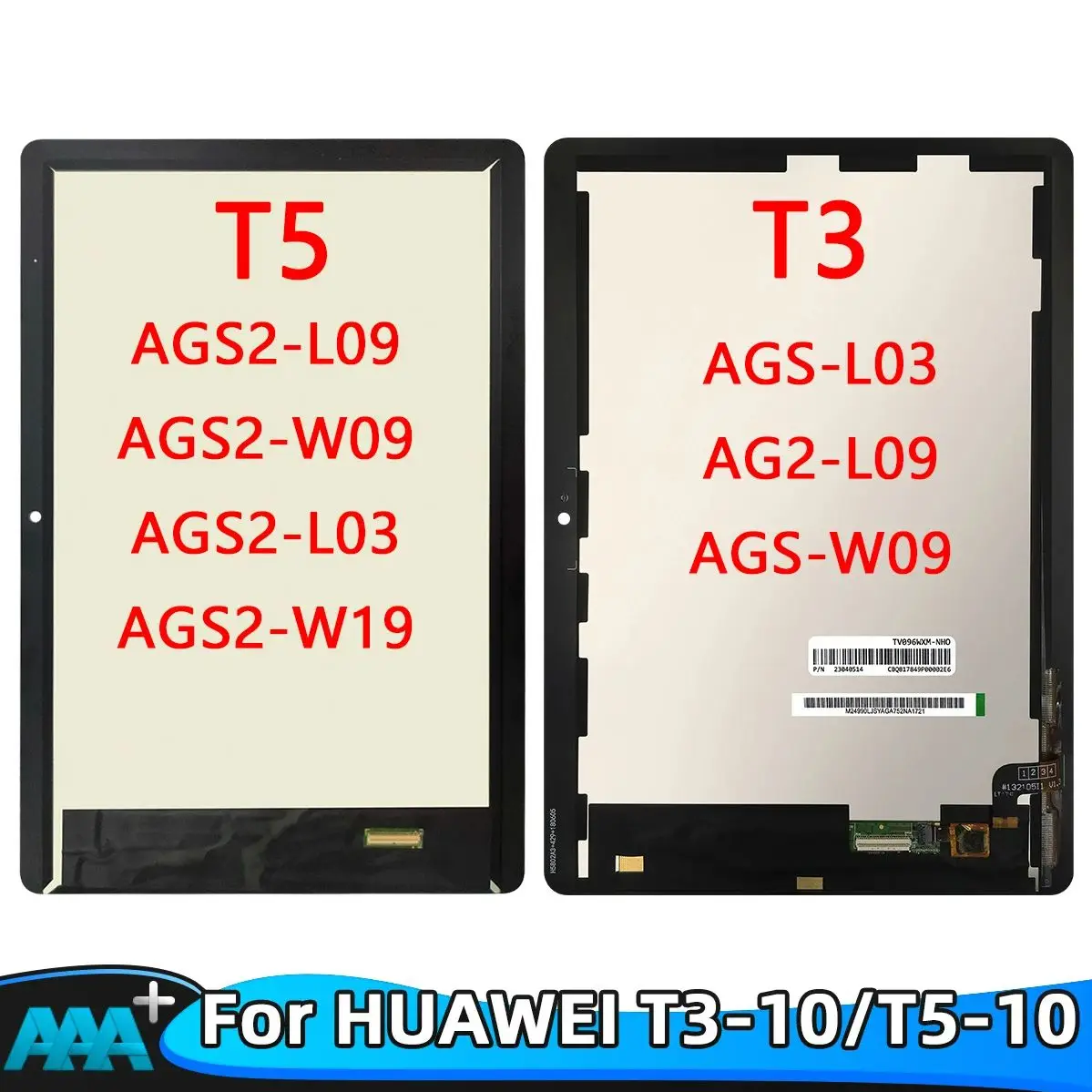 Test Display For Huawei MediaPad T3 T5 10 AGS-L03 AGS-L09 AGS-W09 AGS2-L09 AGS2-W09 AGS2-L03 LCD Touch Screen Digitizer Assembly