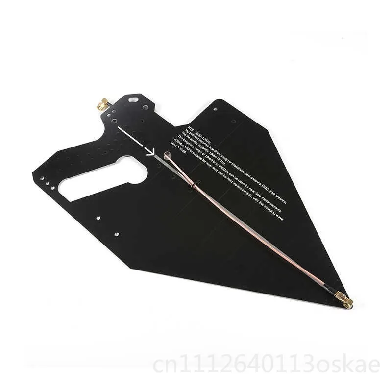 HT8 Logarithmic Periodic Antenna 0.1-12 GHz High Precision Antenna Positioning Direction Finding Spectrum Analyzer Signal EMC