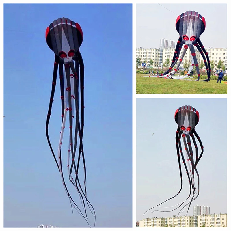 Large Capricorn octopus kite for adults kites parachute nylon kite surf inflatable toys weifang kite store kitsurf snake coil