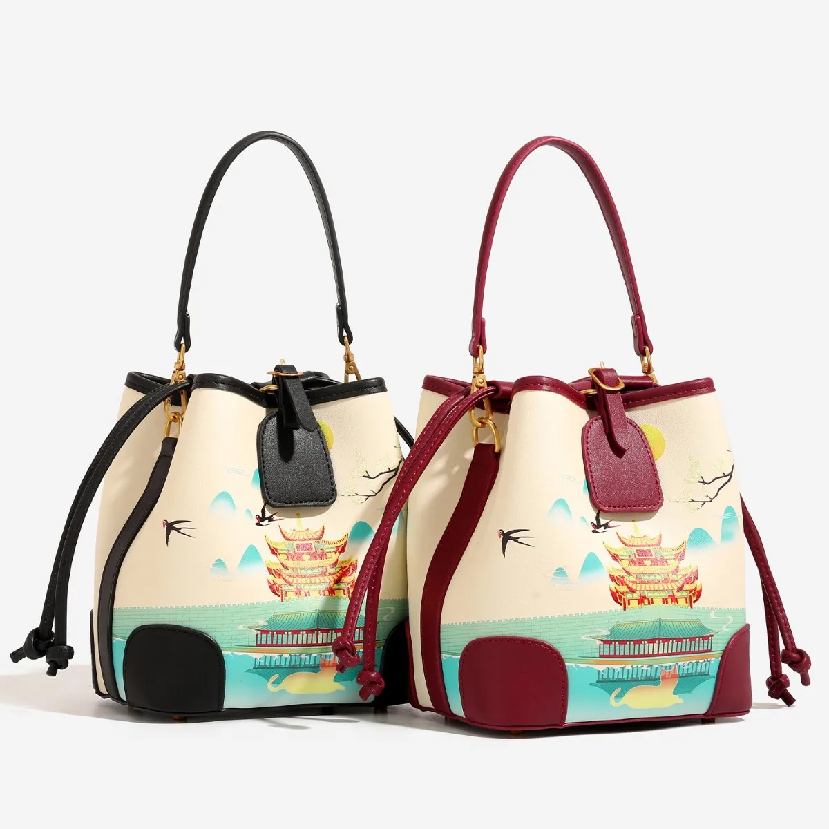 Diaper Bag Easy To Clean Waterproof Surface Practical Organizer with Enough Room for Baby Stuff on Daily Errands and Trips