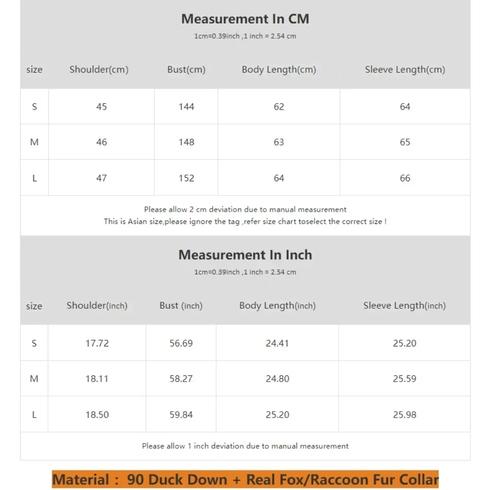 المرأة 2025 جديد الشتاء سترة منفوخة كبيرة ريال الراكون الفراء طوق قصيرة الإناث سترات سميكة الدافئة 90% بطة أسفل معطف فضفاض #6