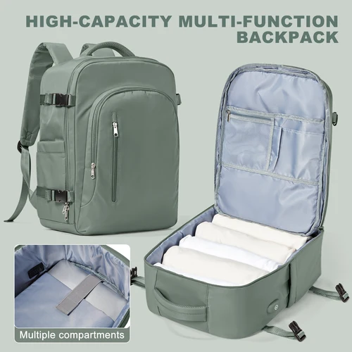 Mochila de viaje para hombre 40x20x25 Ryanair Bag avión 45x36x20 Easyjet Bussiness mochila para ordenador portátil mujer 30L bolsa de transporte para embarque