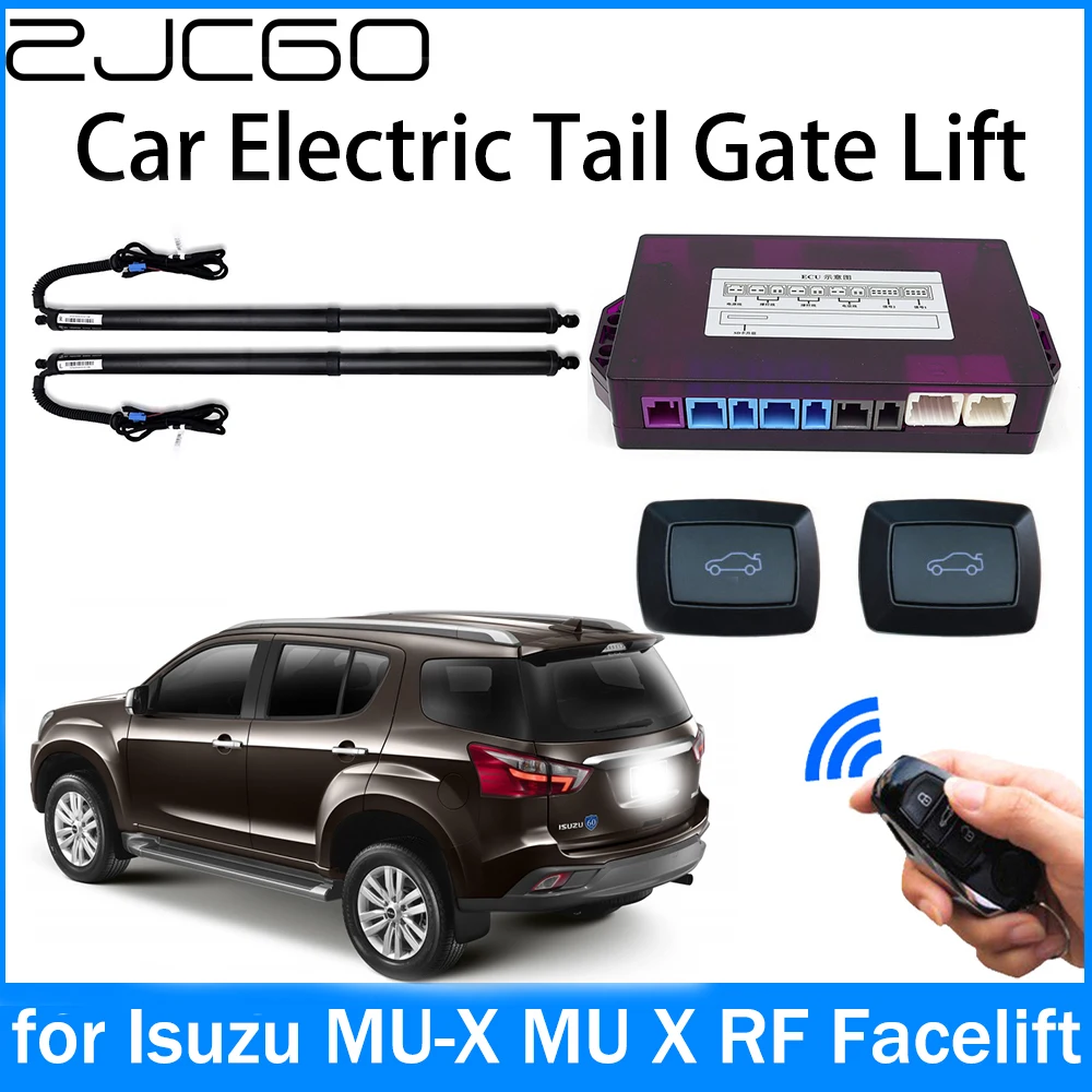 

ZJCGO Power Trunk Electric Suction Tailgate Intelligent Tail Gate Lift Strut for Isuzu MU-X MU X RF Facelift 2018 2019 2020 2021