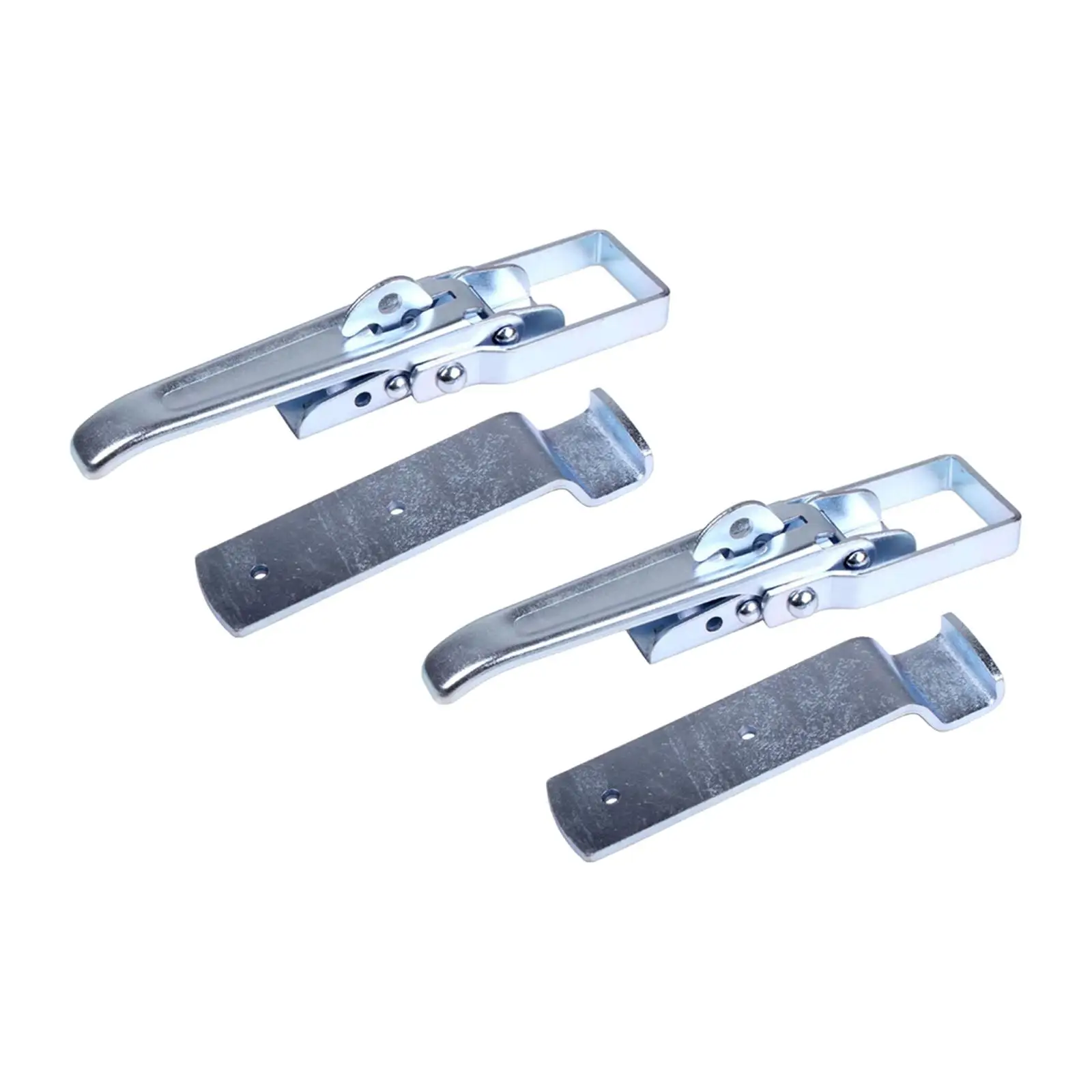 2x Galvanized Steel Trailer Lift Gate Latch Hasp Fits for Trailers
