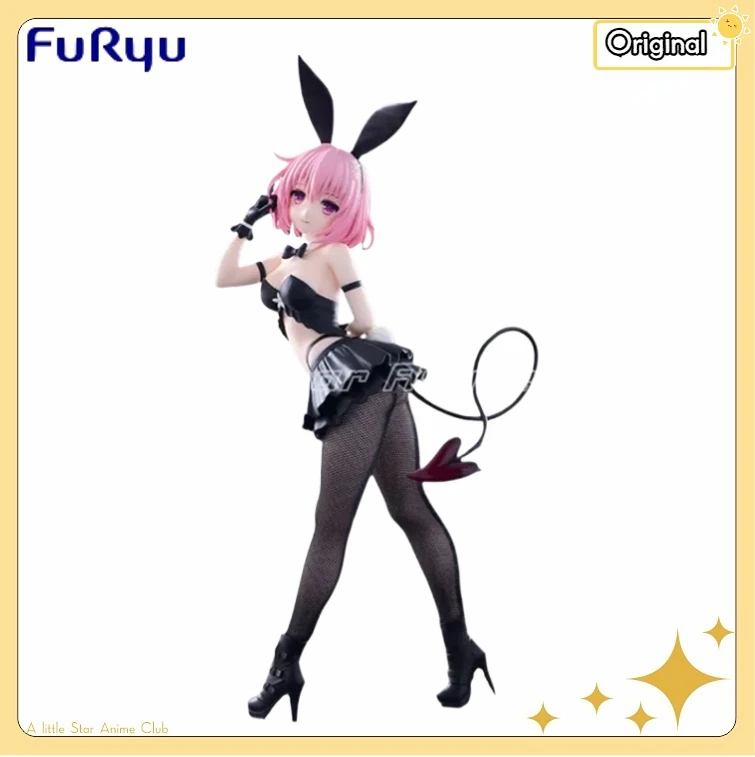 En Stock, figura Original de conejitos FuRyu BiCute To Love-Ru Darkness Momo Belia Deviluke, colección de figuras de Anime, modelo de juguete