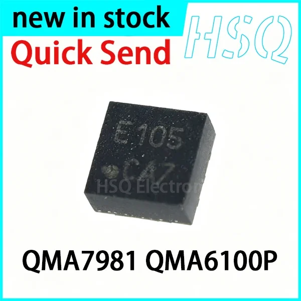 5PCS QMA7981 CA7 QMA6100P Silk Screen RP2 LGA12 Three-axis Acceleration Chip Brand New in Stock
