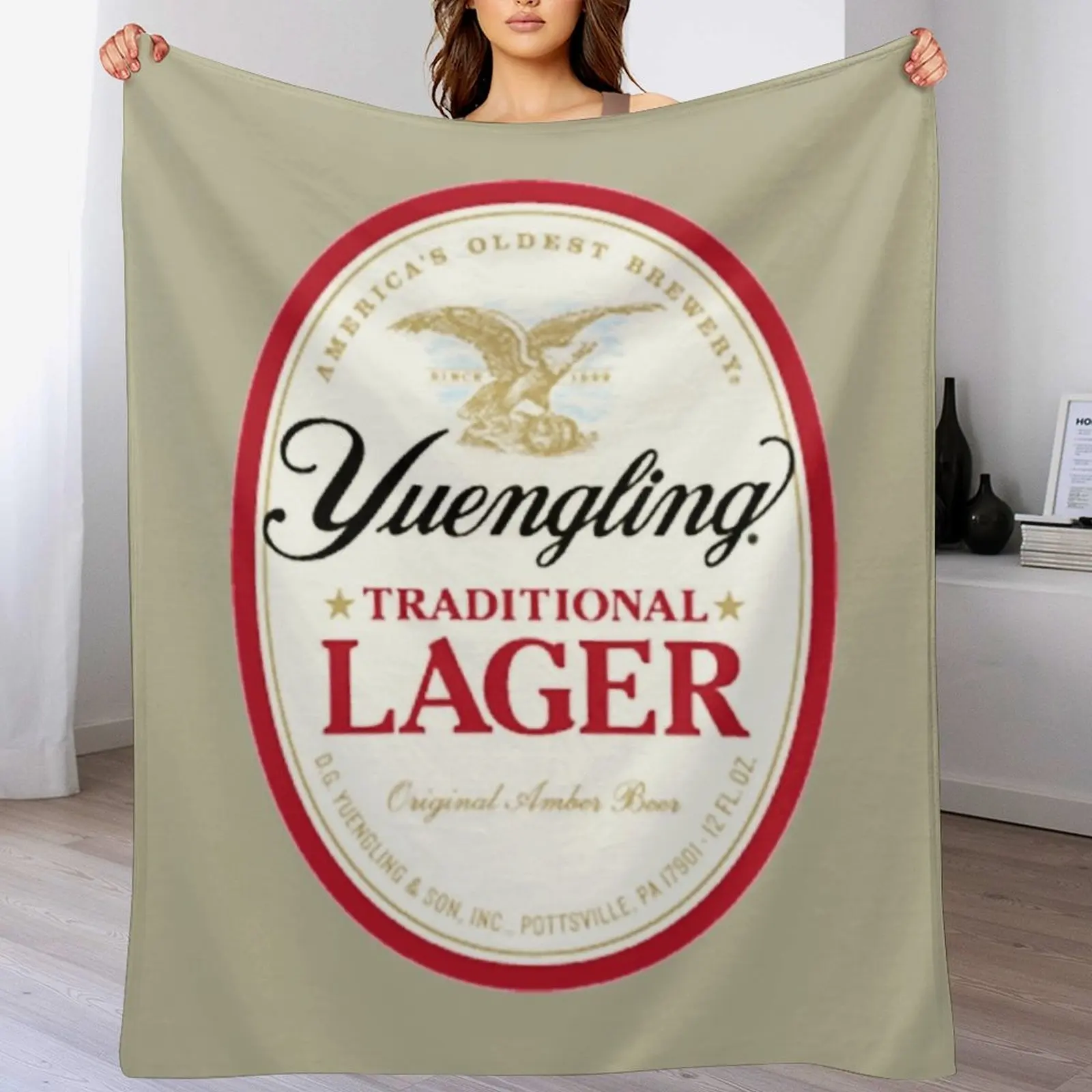 BEST SELLING - Yuengling Throw Blanket