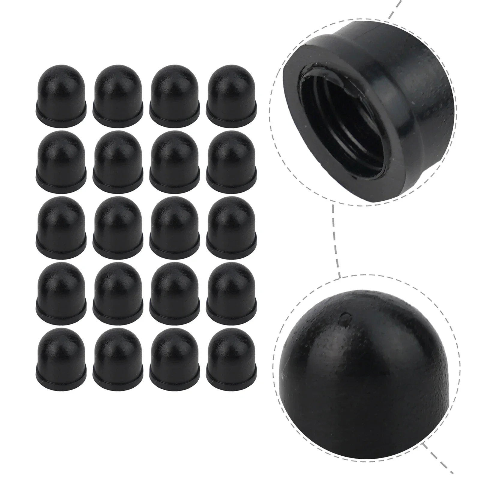 20 Pcs Replacement Pivot Cups Skateboard Longboard Accessories Pivot Tube Keep Flexible Rubber Bowl Mat Accessories