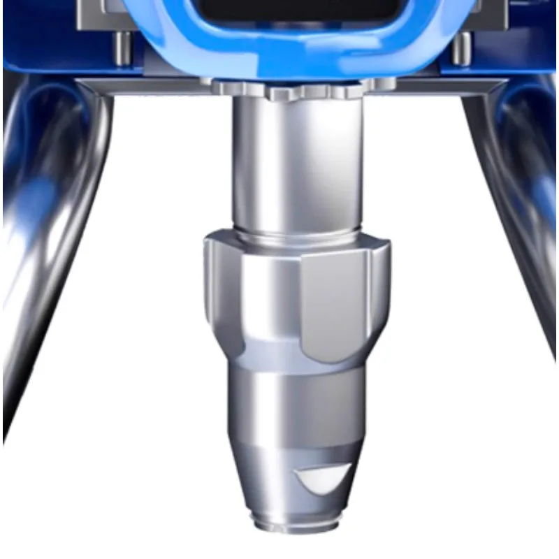 Spruzzatore airless elettrico intelligente per vernice al lattice, piccolo spruzzatore integrato con stantuffo portatile