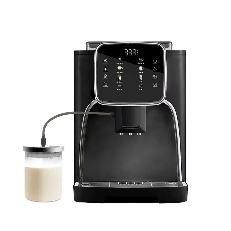 6 Coffee Drinks  One Touch Get Cappuccino Fully Automatic Bean to Cup Espresso Coffee Machine