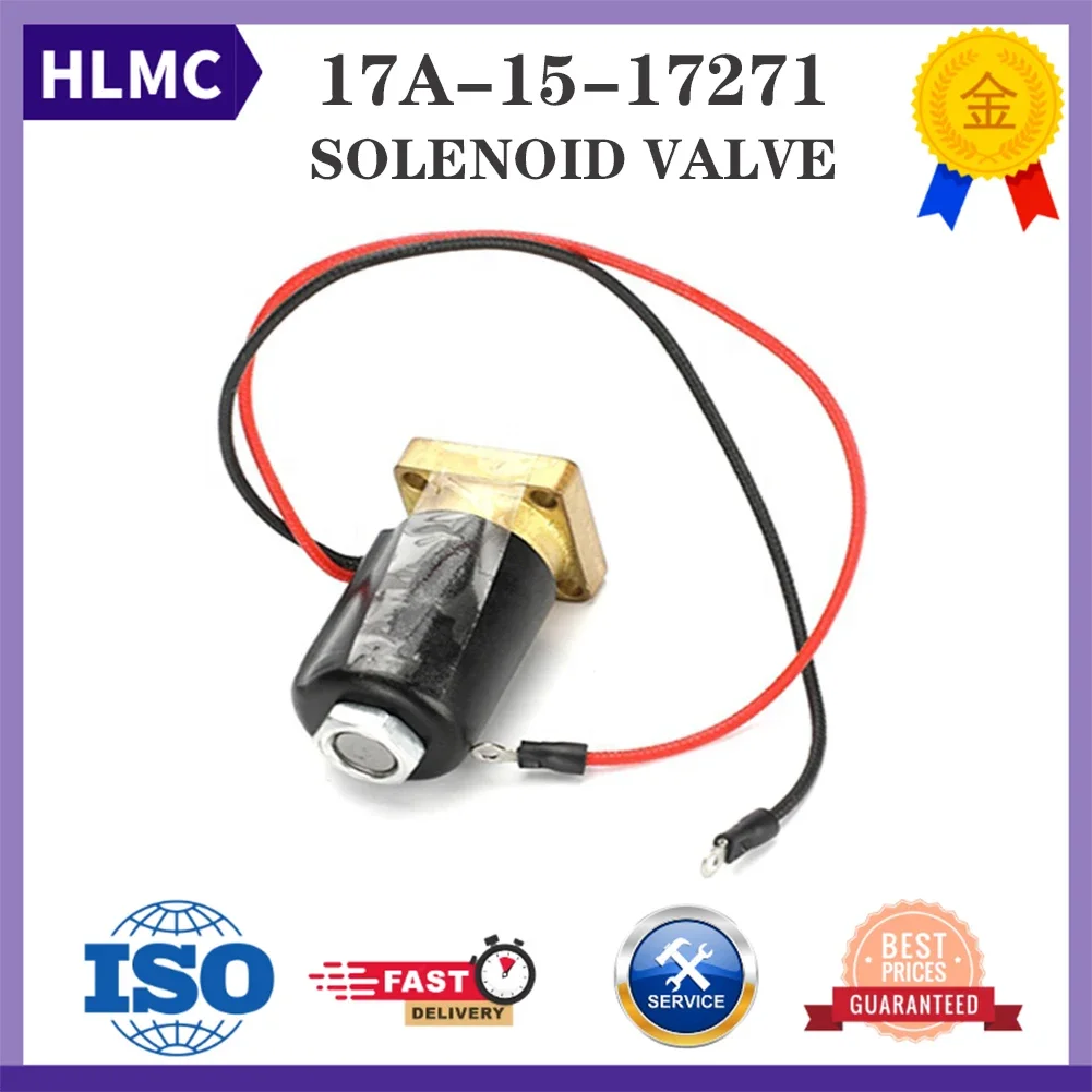 Prix d'usine WA420-3A WF450T-3 WA470-3 WA380-3 WA200-3 chargeur sur roues WA480-3 pièces électrovanne 17A-15-17271 17A-15-17270