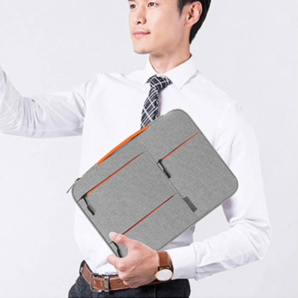 حقيبة كمبيوتر محمول مقاس 13 بوصة، حقيبة كمبيوتر محمولة خفيفة الوزن، بطانة ناعمة، سعة كبيرة لماوس الكمبيوتر اللوحي المحمول المتين #2