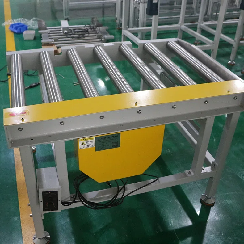 Roller Conveyor Galvanized Stainless Steel Glue Roller Conveyor Line Packaging Conveyor Line Unpowered Roller Line