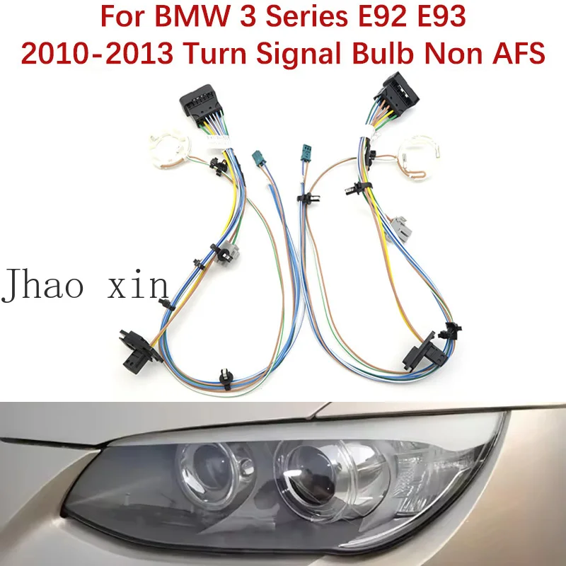 

Wiring Harness For BMW 3 Series E92 E93 Car Headlight Internal Wiring Harness 10-2013 Turn Signal Bulb Without AFS Plug Assembly