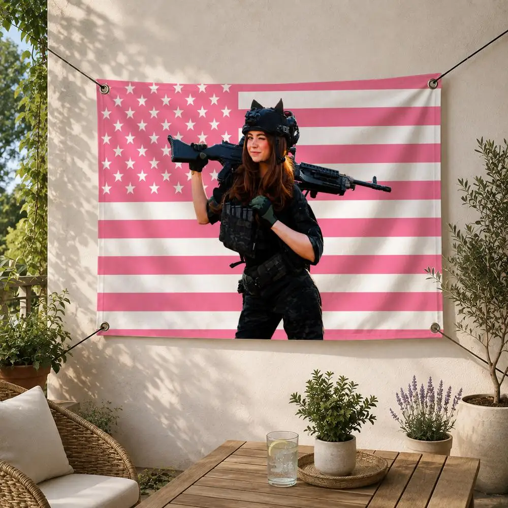 Trendy Youthful hailey lujan Flags Decorative Flag Banner for Outdoor Garden Yard Camping Party Home Wall Hanging Decor