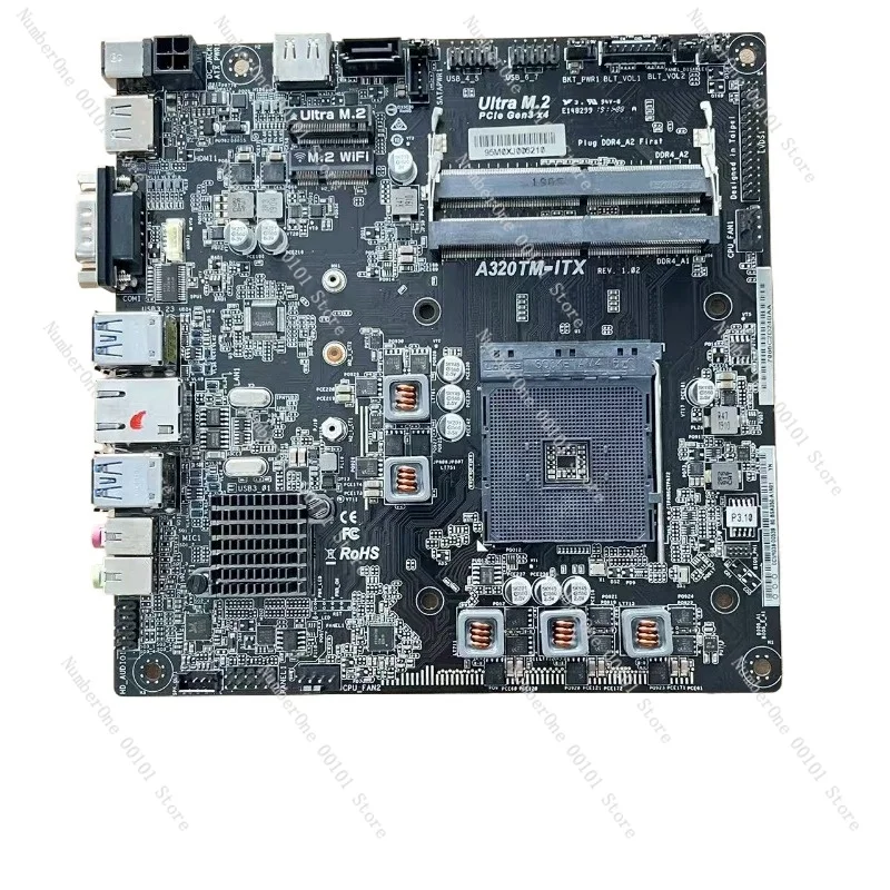 

A320TM-ITX Motherboard X300 AMD Ryzen Thin Ultra-Thin Mini Motherboard