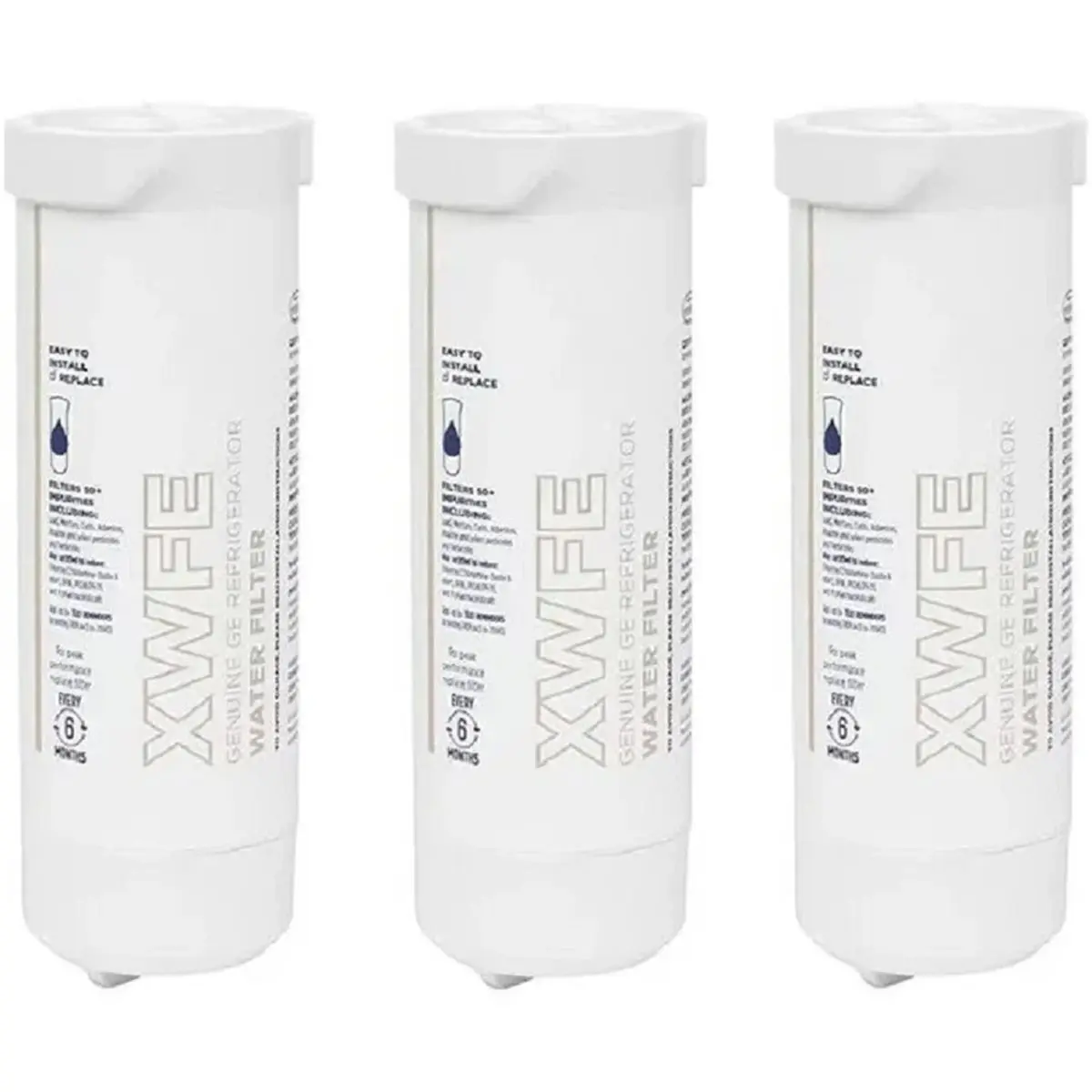DT36 Refrigerator Water Filter, Certified to Reduce Lead, Sulfur, and 50+ Other Impurities Water Filter