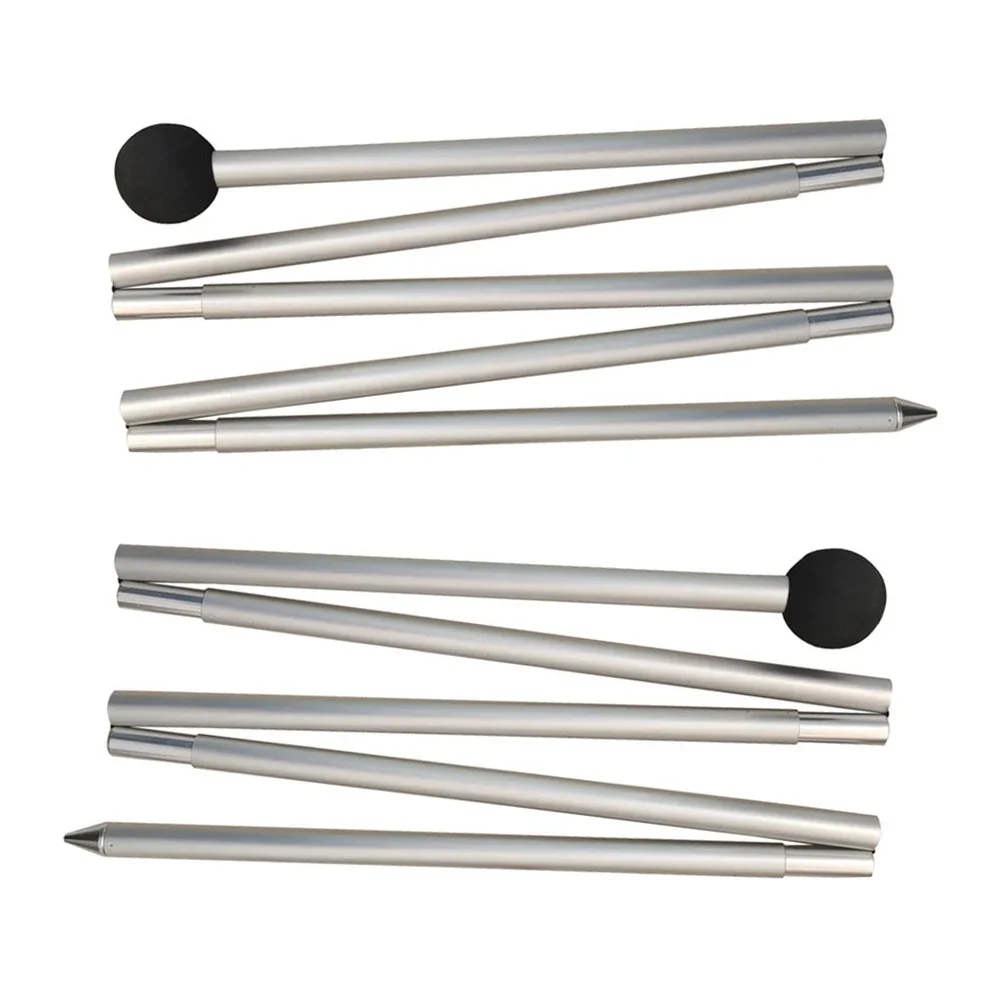 

2 Sets 1.8m/2m Tent Poles Aluminum Alloy Camping Tent Poles Beach Tent Pole Canopy Pole With EVA Ball Tent Poles Accessories