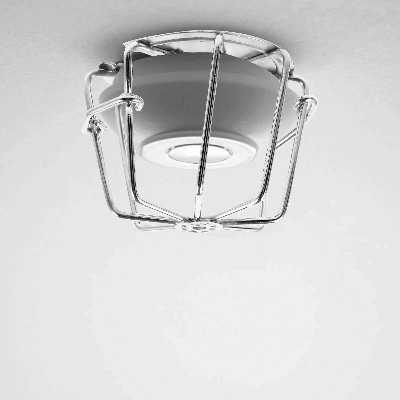 

Stainless Steel Fire Sprinkler Head Protector Cover Ring for Pendent Upright Horizontal Heads Easy Maintenance Non Removable