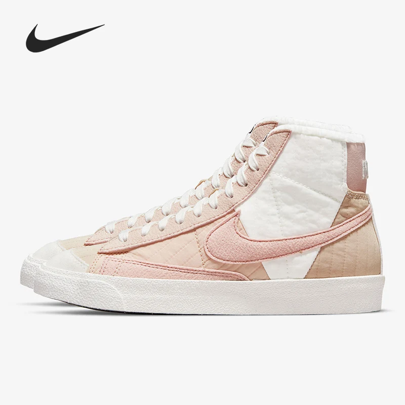 

Nike Blazer 77 LX NN Mid-top Sneakers For Women In Pearl Pink Warm Sneakers DO7445-261 Non-slip And Durable Casual Sports Shoes