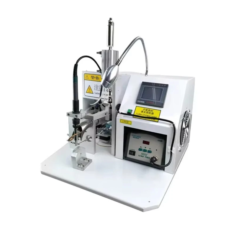 Semi automatic soldering machine USB data cable resistance aviation wire soldering machine