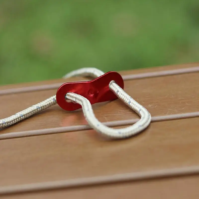 10 Stück Camping-Zeltseilhalter Zeltwindschnur-Schnalle Zeltzubehör Seilspanner-Stopper-Schnalle ﻿ Seilspanner〔CC33〕 – Detail 2