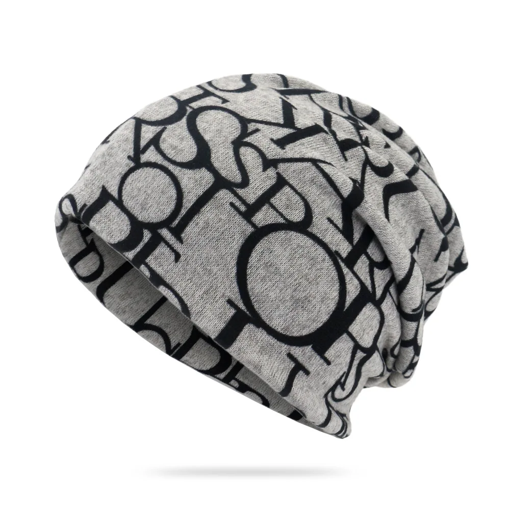 Herfst Winter Brief Ontwerp Hoeden Voor Mannen Dunne Hoed Multifunctionele Vrouwen Skullies Beanies Mode Feminino Sjaal