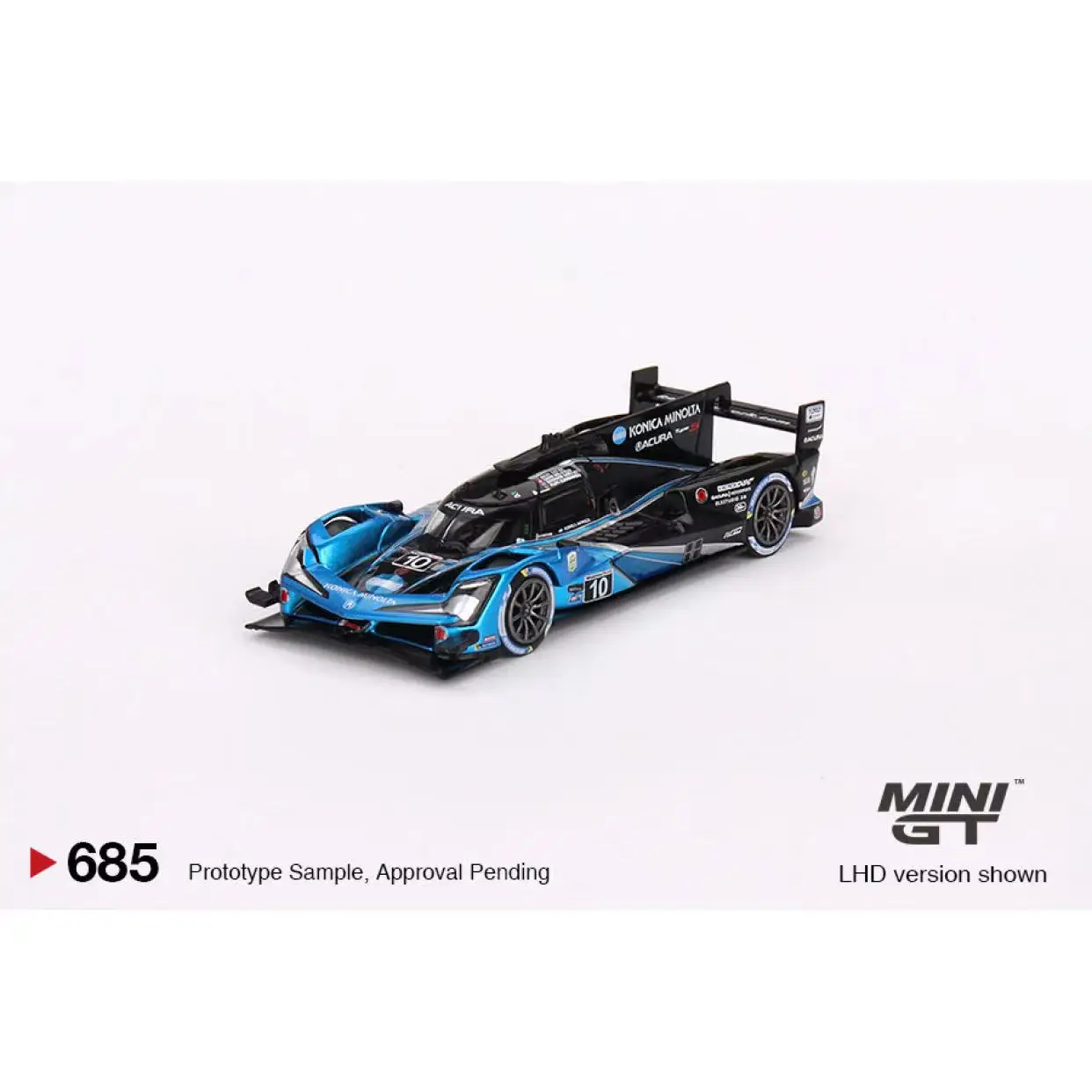 Mini gt 1:64 modell auto ARX-06 2023 imsa gtp #10 legierung f1 sport fahrzeug #685 display geschenke