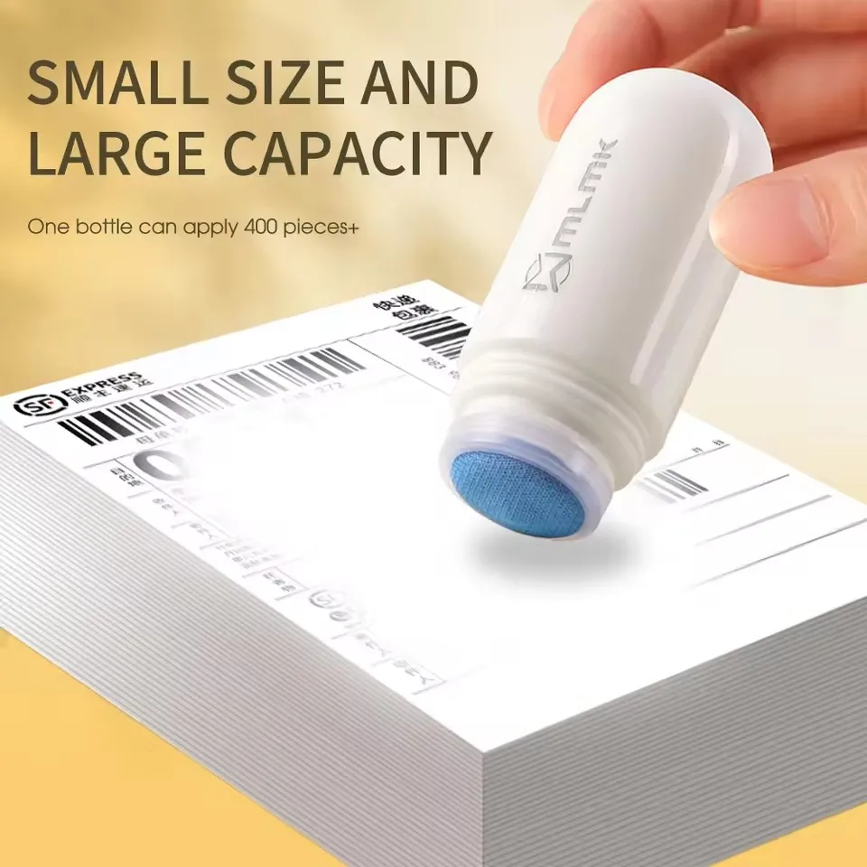 Thermal Paper Correction Fluid with Unboxing Knife Portable Durable Thermal Paper Data Identity Protection School Supplies