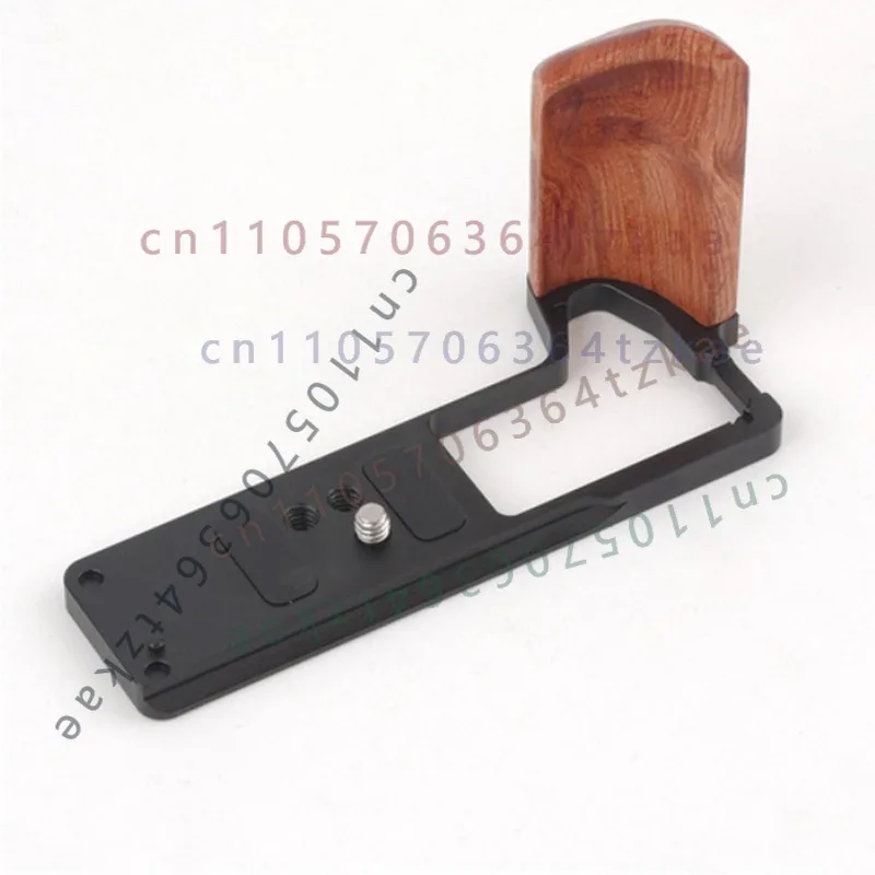 Wood Hand Grip Quick Release Plate For Fujifilm X-T5 Mirrorless Camera Photography Accessory