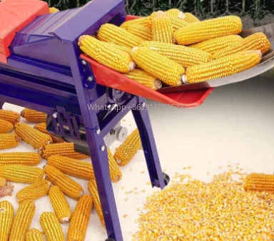 Small electric corn thresher household 220v corn machine dry and wet corn thresher