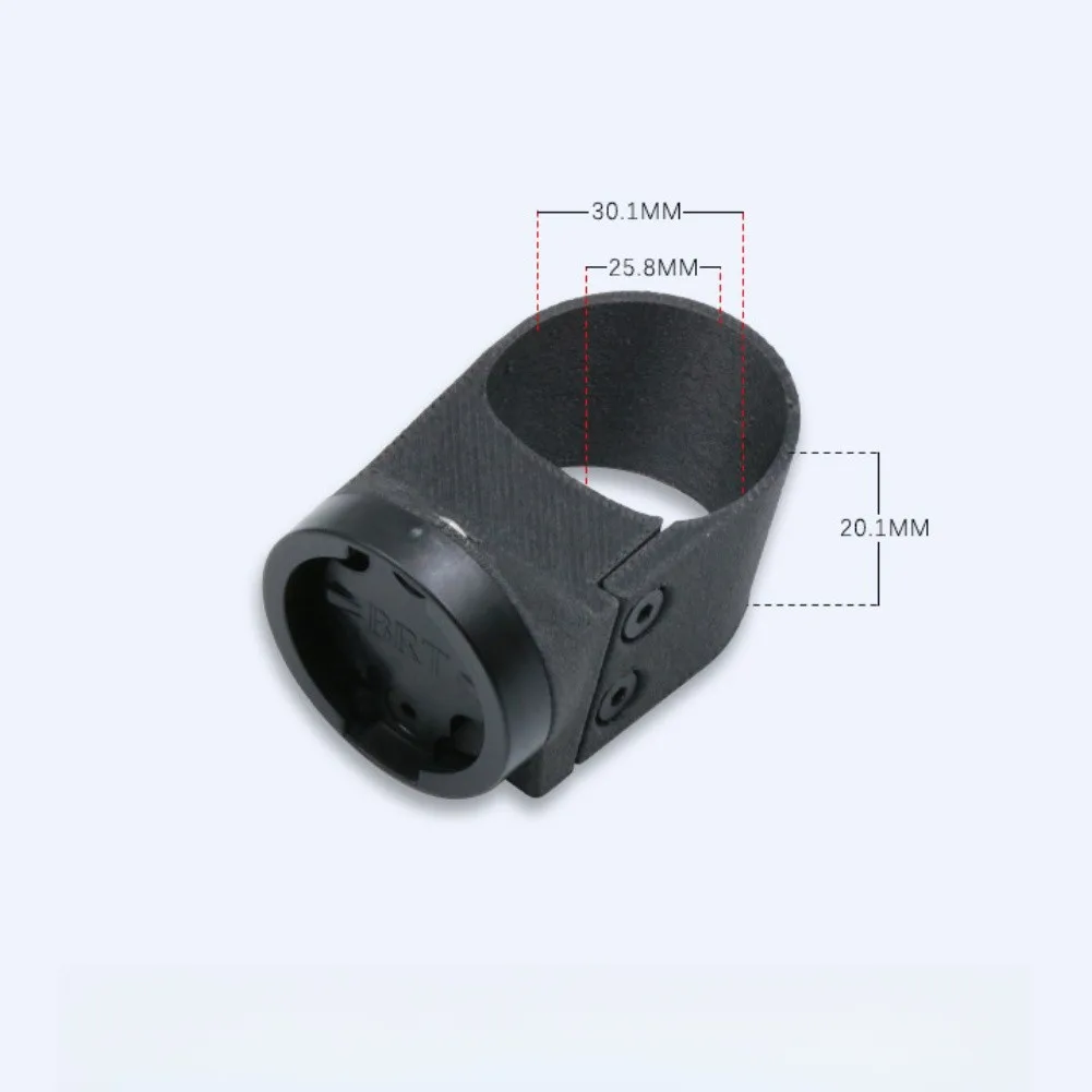 Bike Safety Lighting 25.8*29.5mm Carbon Bracket Tail Light Bracket 3K Carbon Integrated Design Matte Black For Bryton