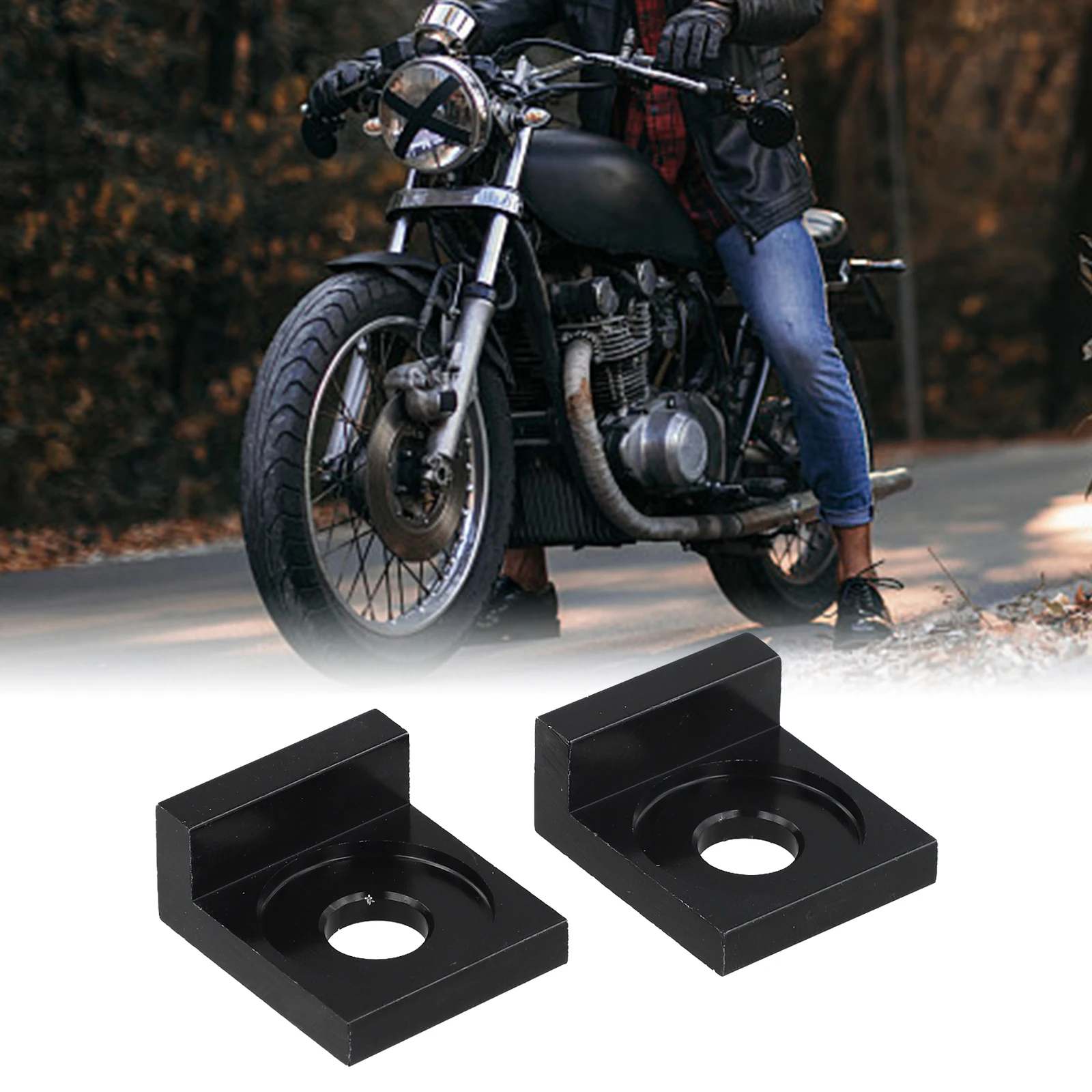 

Motorcycle Accessories Black CNC Shaft Tensioner Aluminum Chain Tensioner Adjuster Accessory Chain Adjustment Block