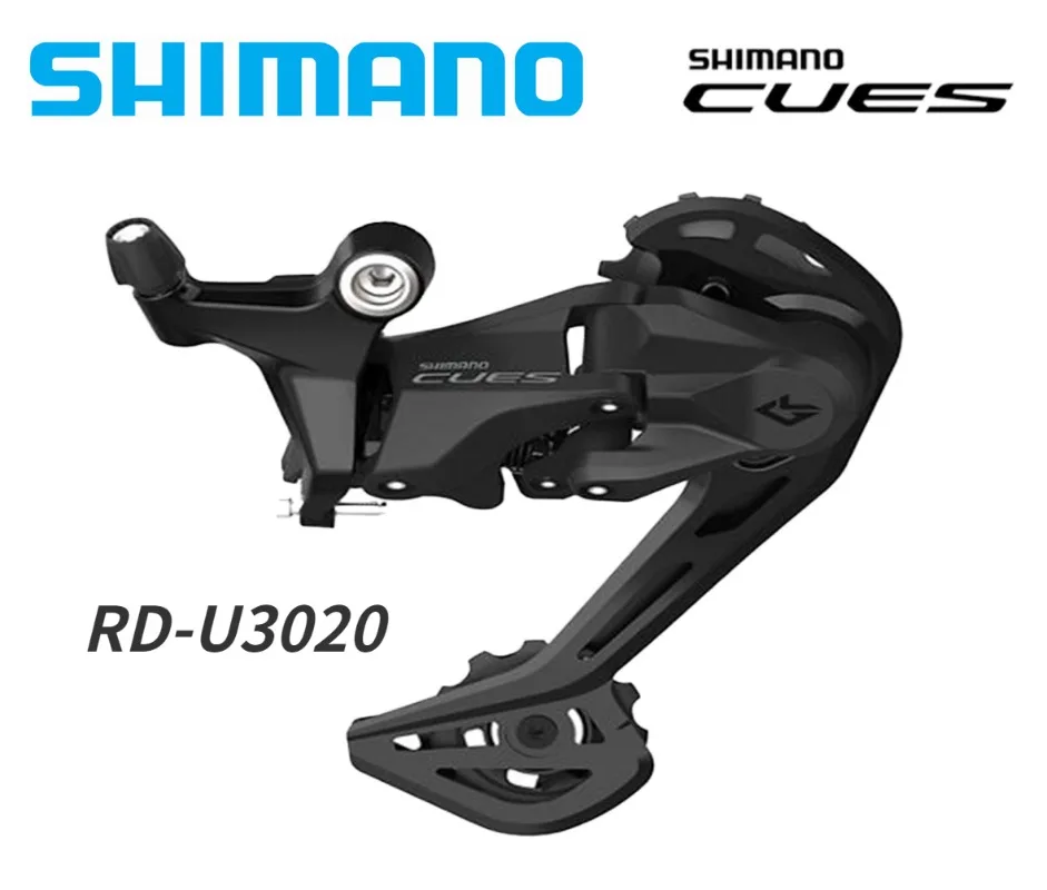 SHIMANO CUES U4000 U3020 U4010 U4020 1X9 Speed Rear Derailleurs MTB Bike CN-LG500 Chain CS-LG300 11-41T Cassette Bicycle Parts
