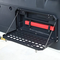 Car Rear Tail Door Racks Tailgate Table Foldable Storage Rack Luggage Shelf For Toyota Land Cruiser Prado FJ150 150 2010-2023