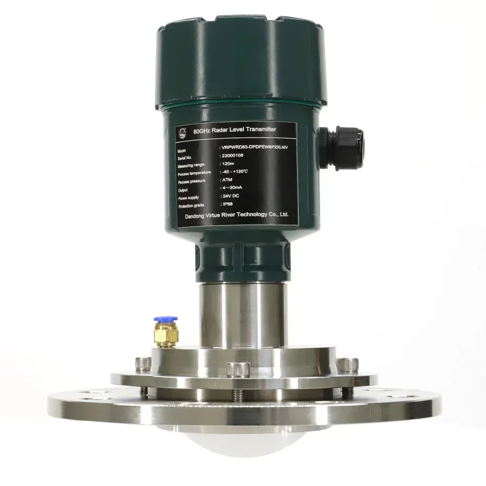 

80g Radar Level Transmitter Fmcw Radar Level Measurement High Accuracy Radar Level Sensor