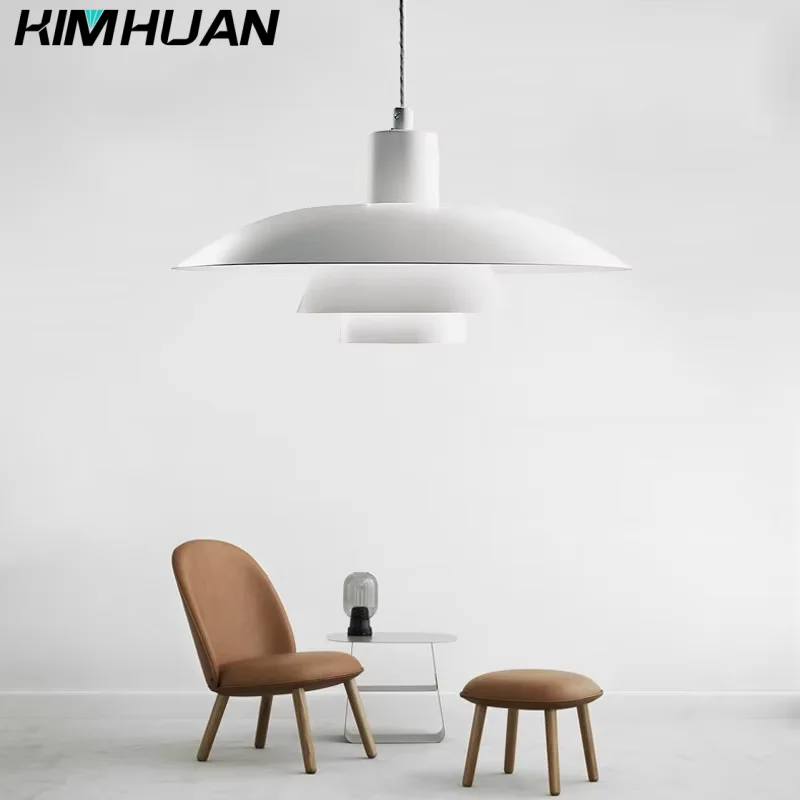 Nordic Iron Art Led Pendant Light Fixture Minimalist Restaurant Chandelier Lamps for Living Room、Bedroom Table Lights Hoom Decor