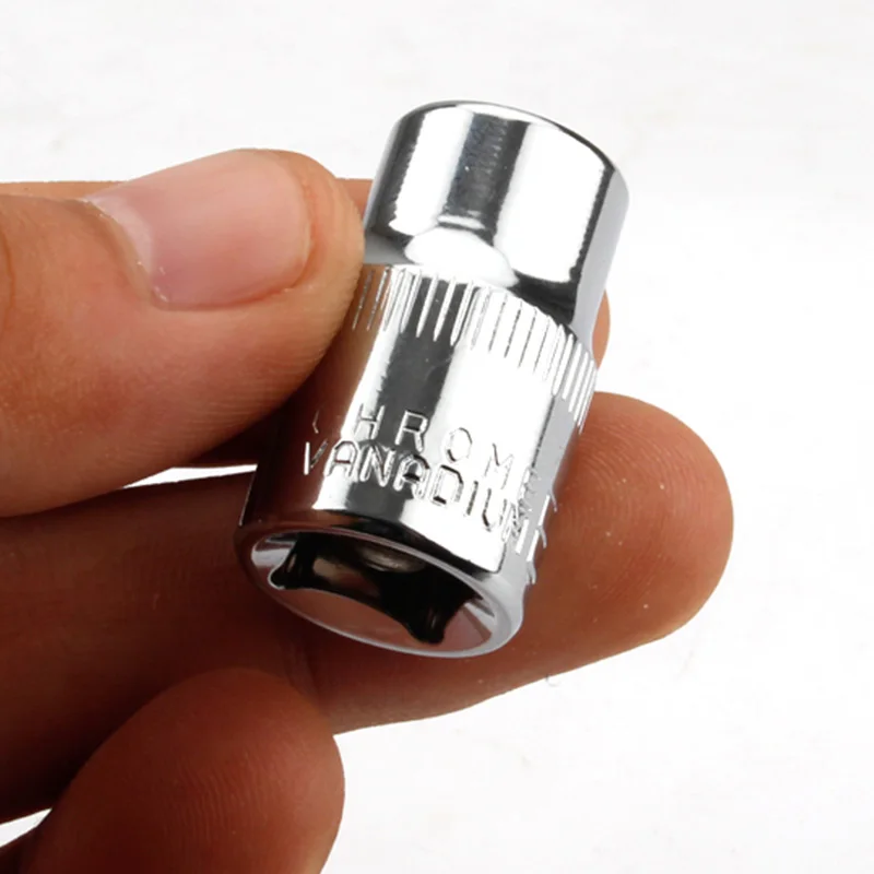 

7pcs Socket Wrenches Repair Supplies Workshop Bit E14 E16 E18 Hand Tools Silver Star Steel Type E8 E10 E11 E12