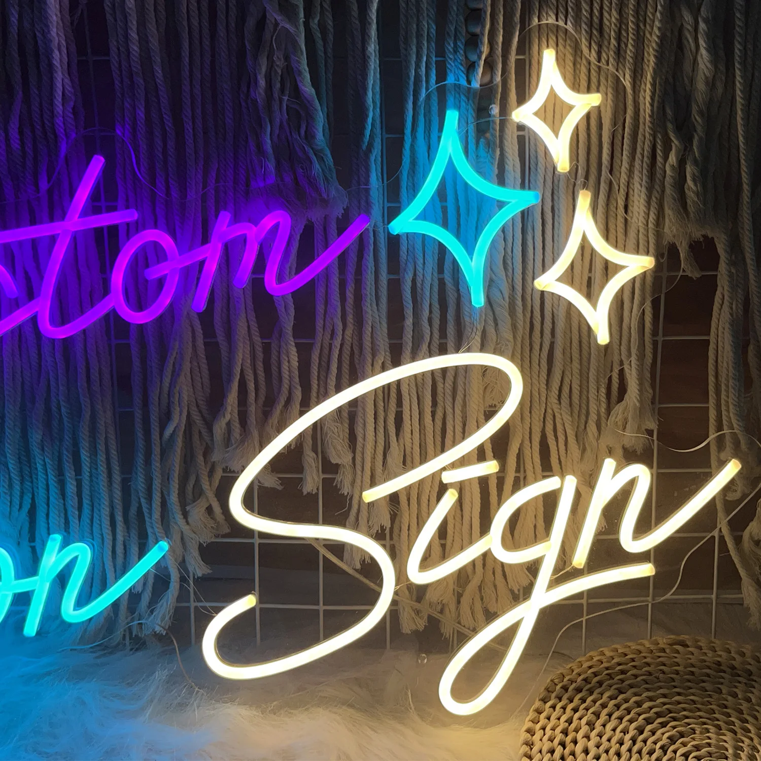 Custom Neon Sign Custom Led Light Personalised LED Neon Lighting Name Decor Wedding Sign Bedroom Home Bar Wall Neon Decorations