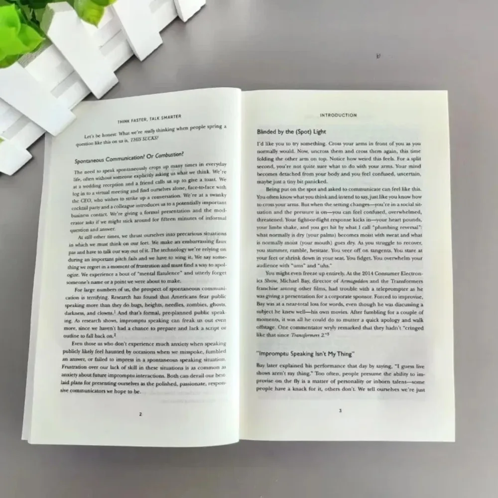 فكر أسرع الحديث أكثر ذكاءً: كيف تتحدث بالنجاح عند وضع الكتب الإنجليزية على الفور