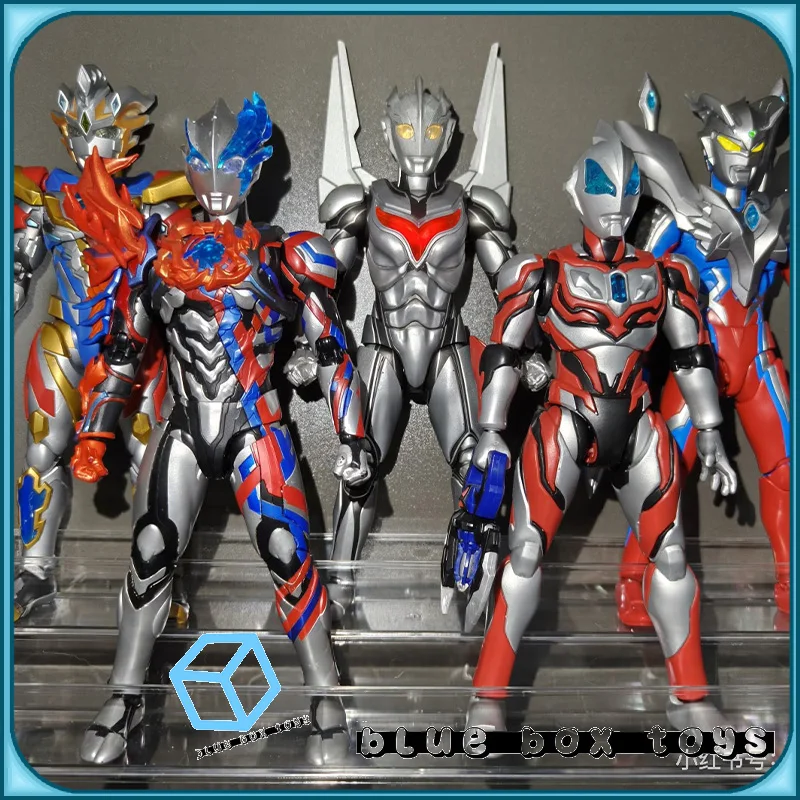 

In Stock Original Blokees Legend Edition Ultraman Noa Geed Zero Z Blazar Action Figures Model Collect Design Toys Birthday Gifts