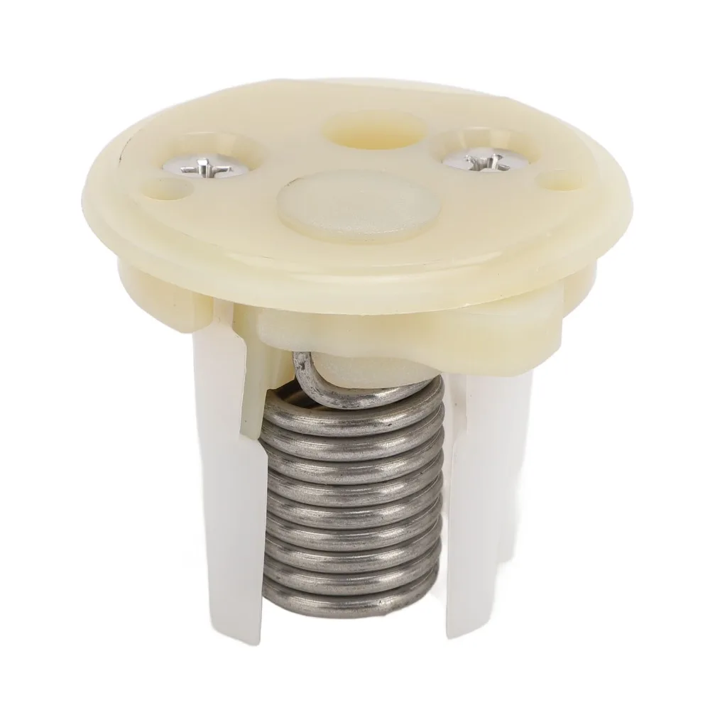 385236096 RV Toilet Spring Cartridge Kit White End Cap Bolts Spring Cartridge Kit ABS Plastic Vacuflush Toilets Traveler Toilets