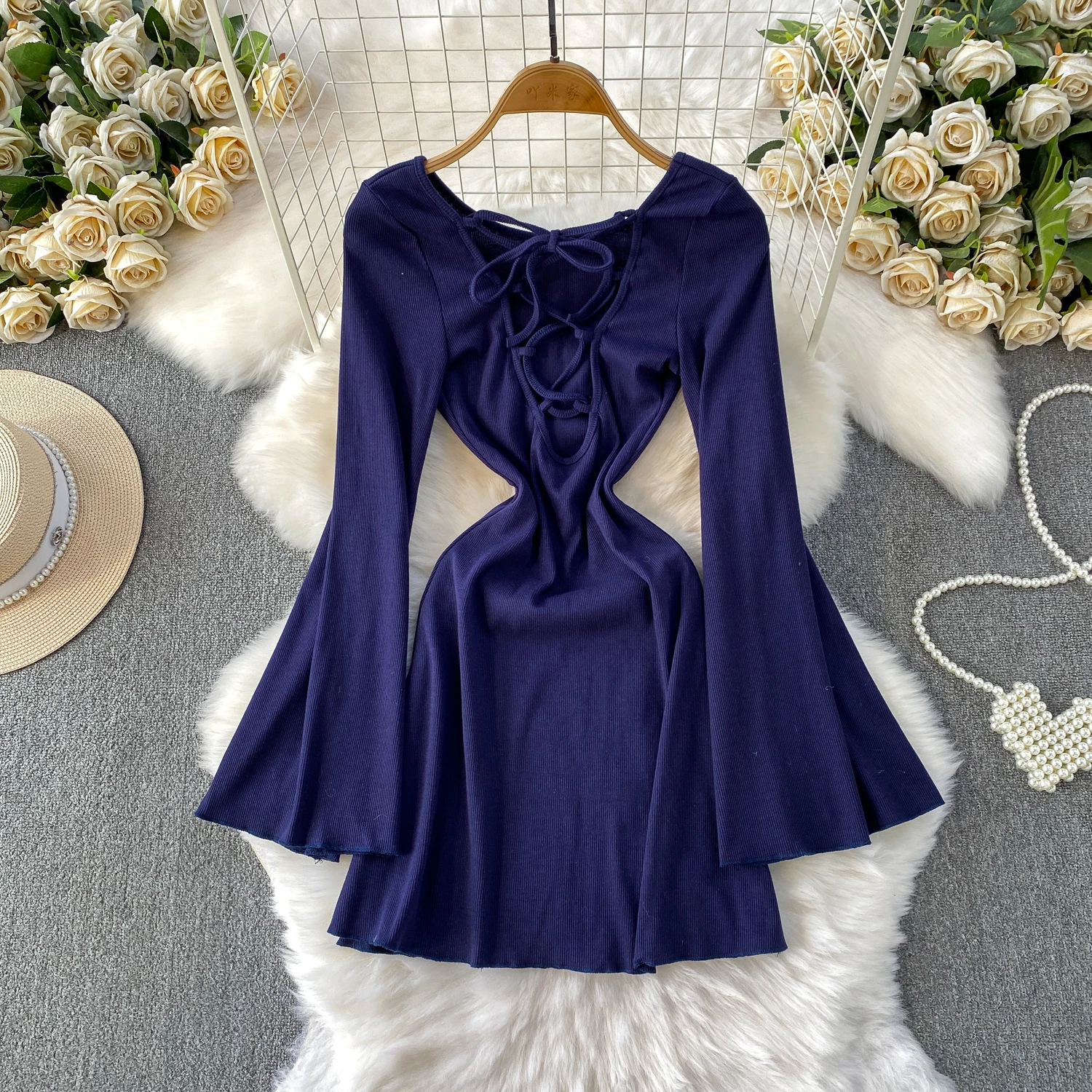 Vestido elegante y Sexy con ma - Winter Clothing H&M reseña y precio
