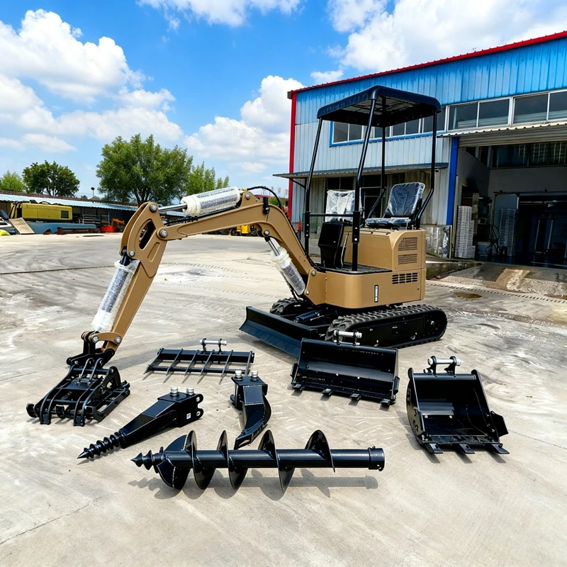 

1.2Ton mini excavator YANMAR engine Epa/Euro 5 Europe Construction Multifunctional mini excavator diesel digger europe