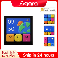 Aqara Smart Switch S1E Touch Control 4 Full LED Timer Calendar Power Statistics Scene Setting Remote For Aqara Home Homek APP