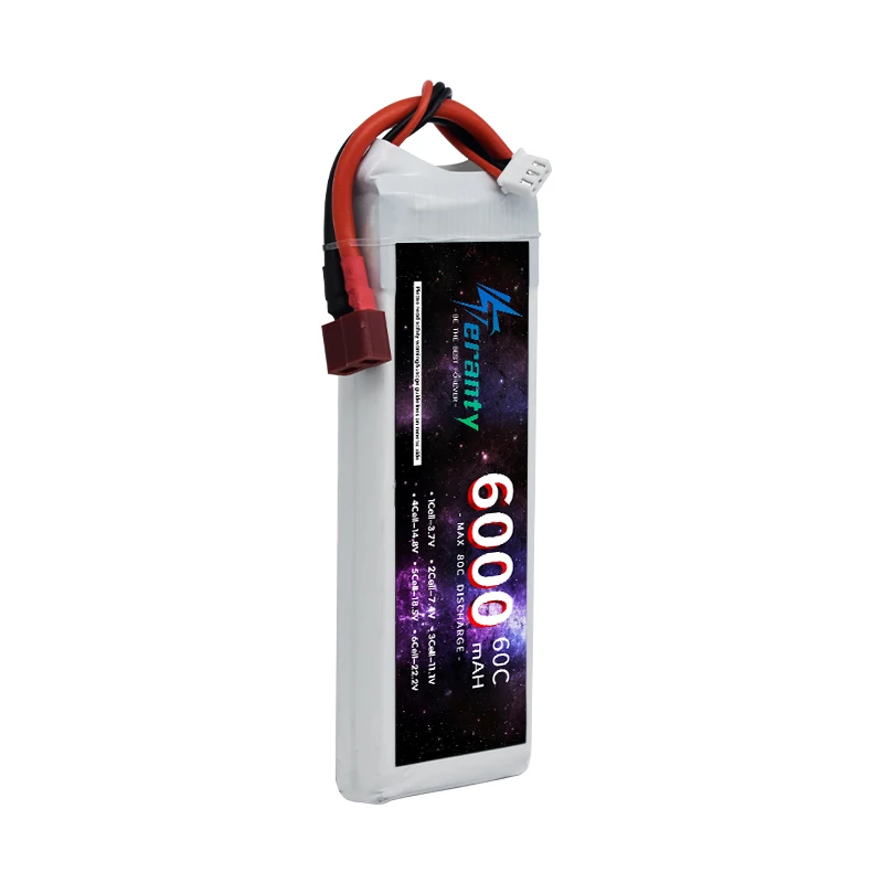 TERANTY 2S يبو بطارية 7.4 فولت 1500/2200/2700/3000/3300/4200/5200/6000/6800/7800/8800/10400 مللي أمبير ل RC نموذج اللعب الطائرات قارب سيارة