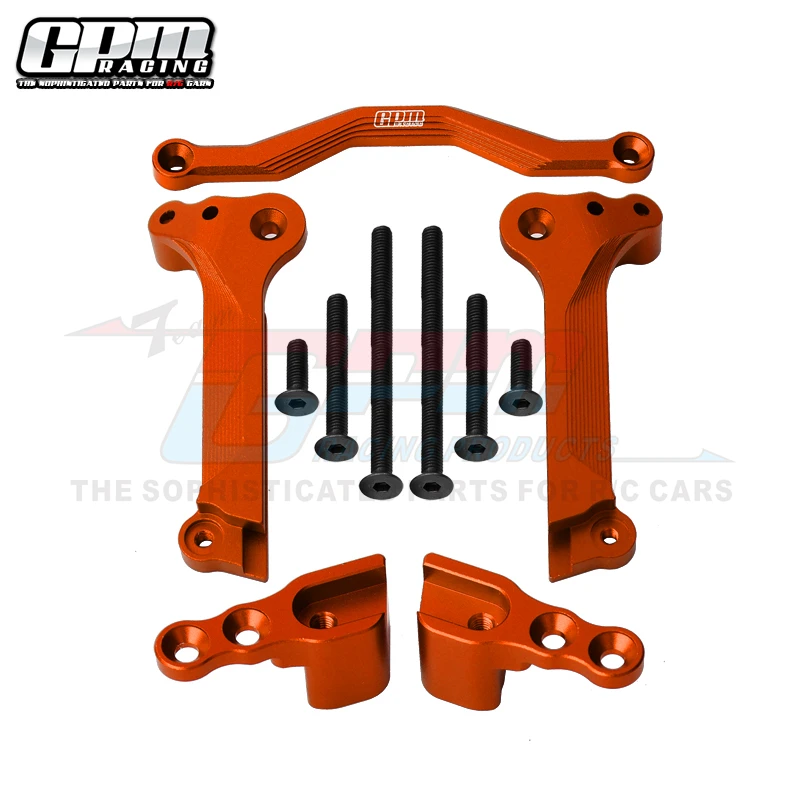 GPM アルミニウム リア ショック マウント TRAXXAS 1/10 Maxx、Maxx W/Widemaxx 用