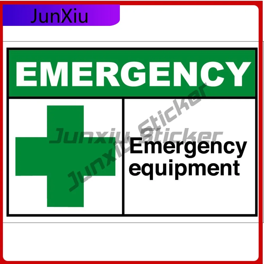 

Emergency Equipment Unique Best Gift Scratch Resistant Classic Bumper Decal Decoration Waterproof Vinyl Car Laptop Window