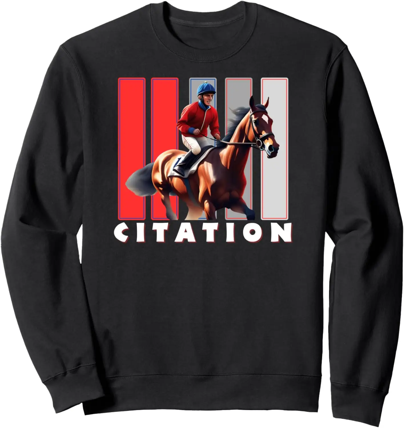 Citation Horse, Thoroughbred, Del Mar, Santa Anita Shirt Sweatshirt